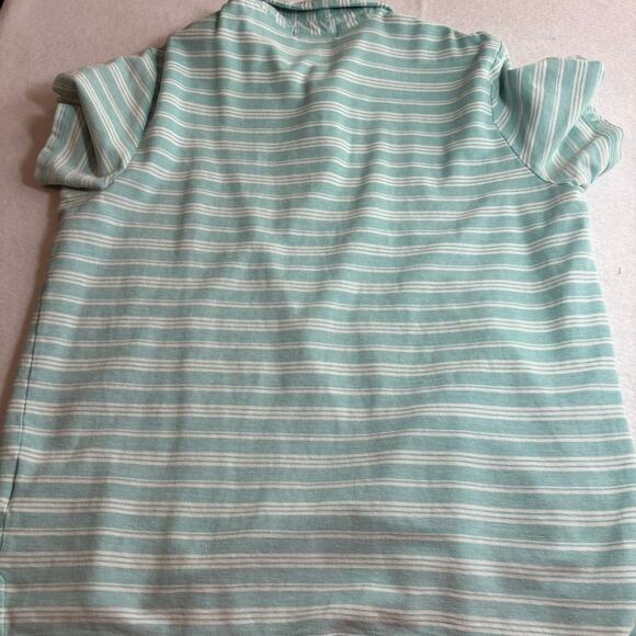 Vineyard Vines Polo Shirt Men's Size XL Blue Striped Pima Cotton - Picture 8 of 8